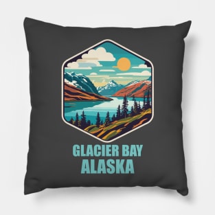 Glacier Bay National Park Alaska Pillow