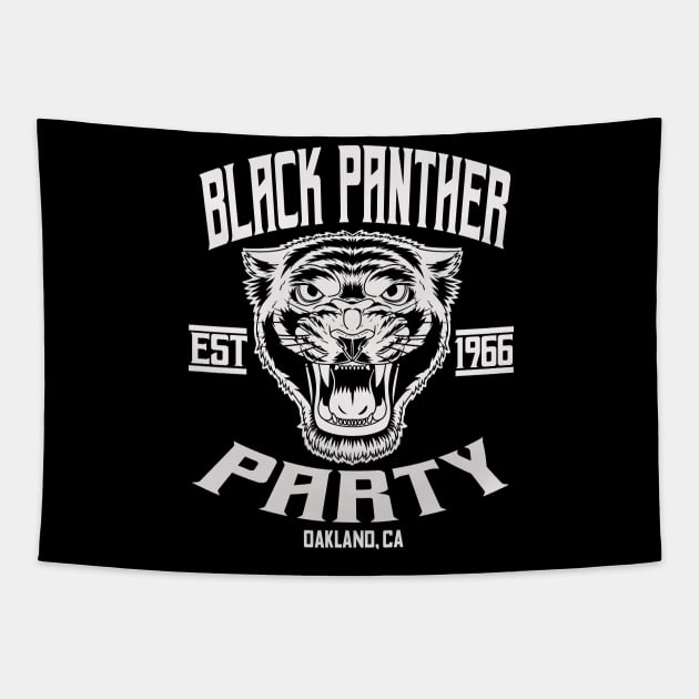 Black Panther Party Logo Tapestry by Noseking