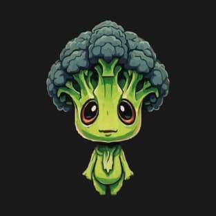 Cute Broccoli Alien T-Shirt
