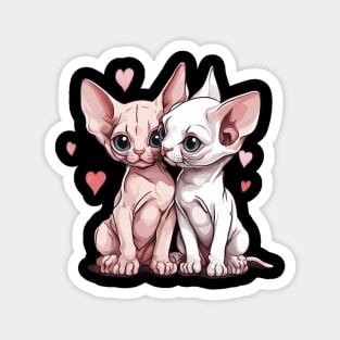 Cute Sphynx Cat Magnet