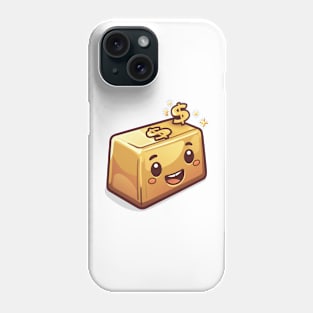 Cute Gold Bar Phone Case