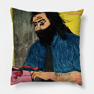 Bruiser Brody at the typewriter Pillow