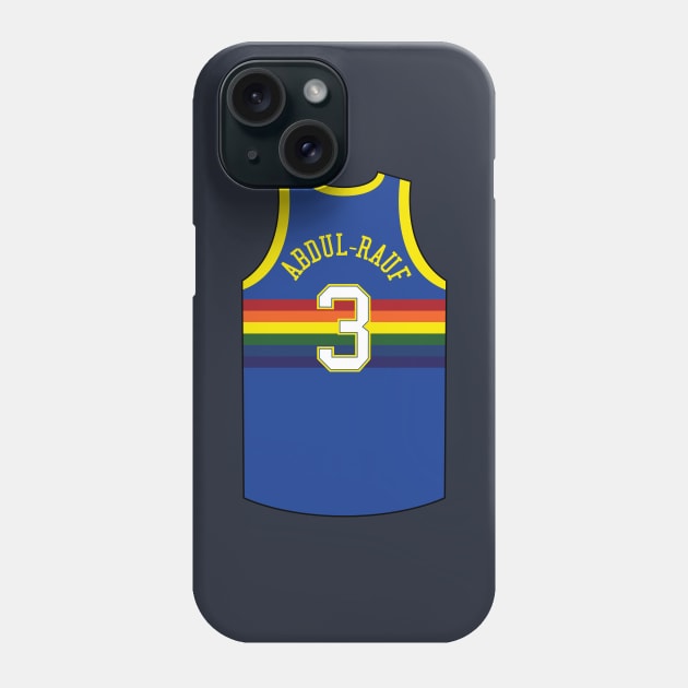 Mahmoud Abdul Rauf Denver Jersey Qiangy Phone Case by qiangdade