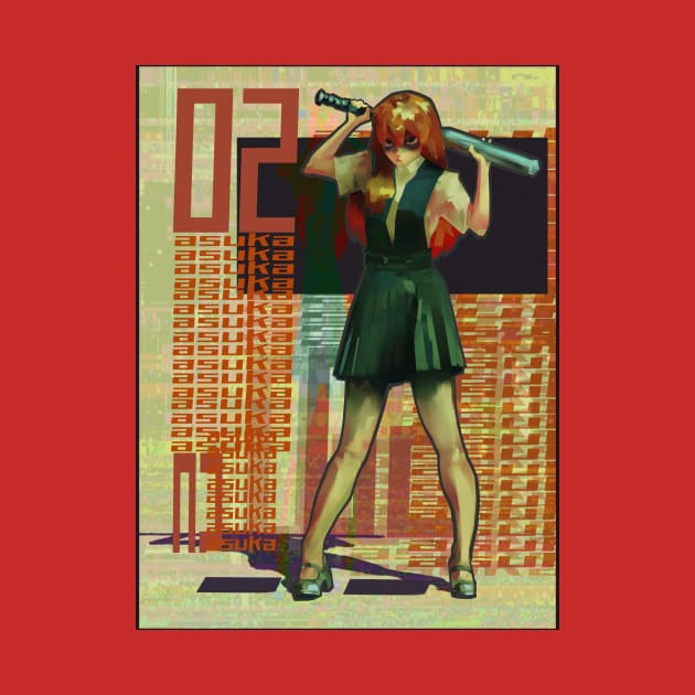 Asuka glitch by cokyfish