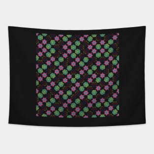 Colourful abstract Mandala Pattern Tapestry