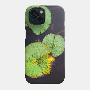 Freckled Water Lillies Photograph Phone Case