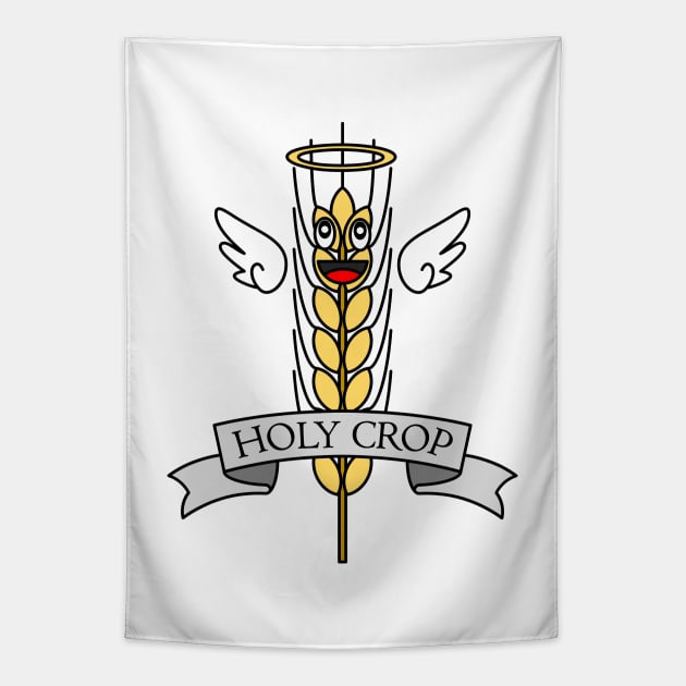 Holy Crop Barley Tapestry by inotyler