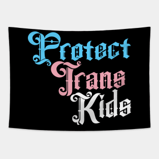 Protect Trans Kids Flag Tapestry