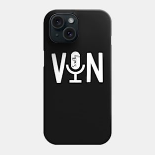 vin scully microphone Phone Case