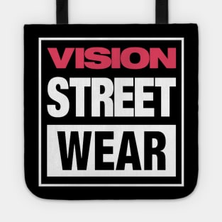 Vision Street Wear 80s Skateboarding Retro 1980s Classic Tote