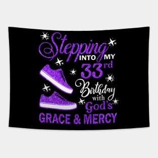 Stepping Into My 33rd Birthday With God's Grace & Mercy Bday Tapestry