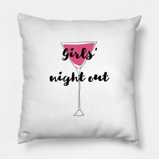 Girls' Night Out Pillow