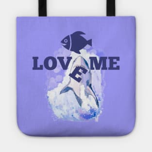 love me shark Tote