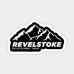 Revelstoke BC Canada SKIING and MOUNTAIN BIKING PARADISE Magnet