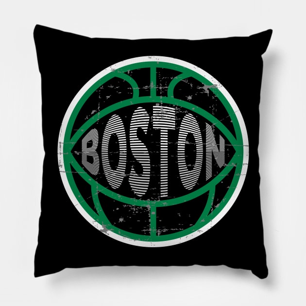 Boston Basketball 2 Pillow by HooPet