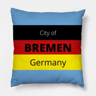 City of Bremen in Germany Pillow