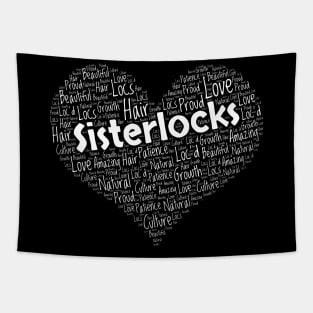 Sisterlocks Valentine's Day Heart Tapestry