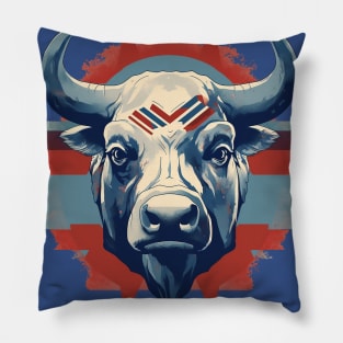 Buffalo Bills Blue Pillow