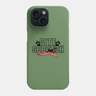 Bite and Scratch Cat Phone Case