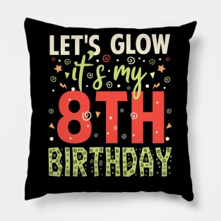 8 year old birthday gift Pillow