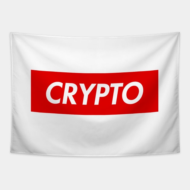 CRYPTO Tapestry by YiannisTees