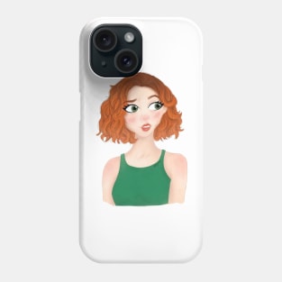 curious suspicion Phone Case