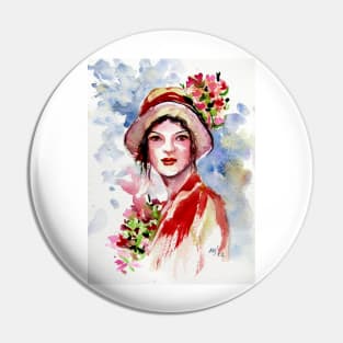 Portrait of a girl Pin
