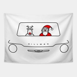 Hillman Imp classic car Christmas special edition Tapestry