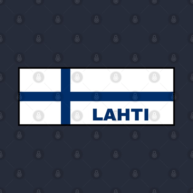 Lahti City in Finnish Flag by aybe7elf