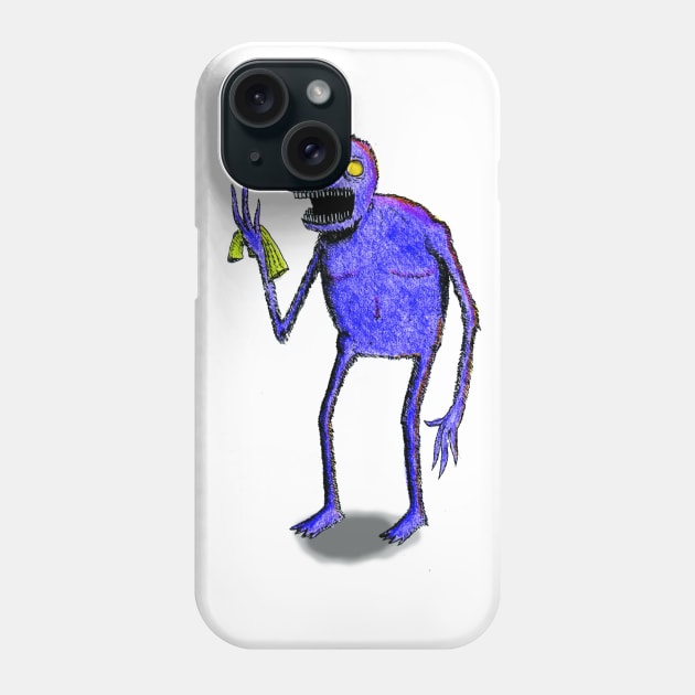 T-shirt Monster! Phone Case by AlanZ