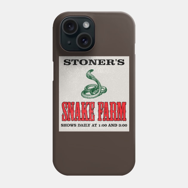 Stoner's Snake Farm (weathered variant) Phone Case by GloopTrekker