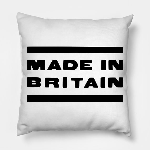 Made in Britain Pillow by qqqueiru