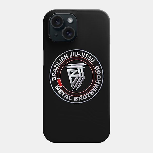 BJJ Metal Brotherhood Phone Case by GuardUp