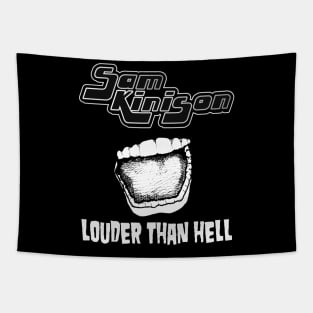 Retro Sam Kinison Louder Than Hell Tapestry