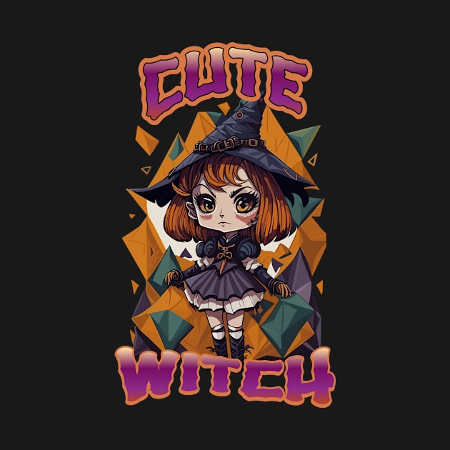 Cute Witch Halloween by Luvleigh