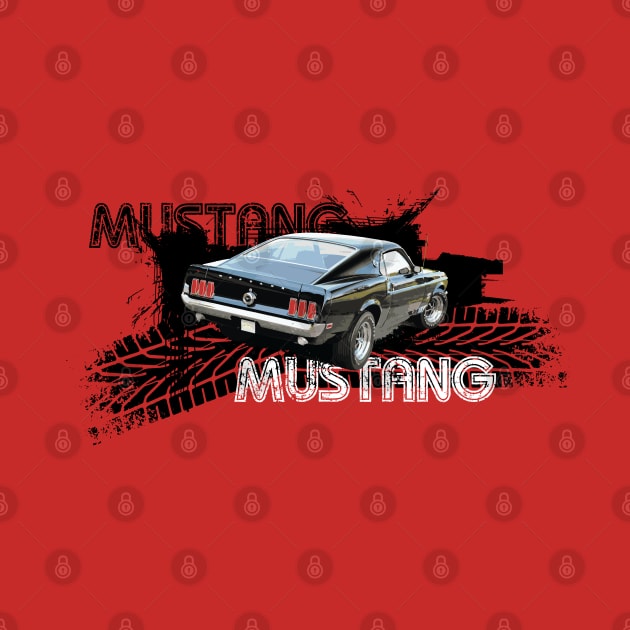 Ford Mustang  - Tire Marks by 5thmonkey