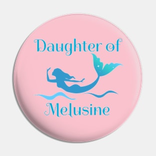 Daughter of Melusine - in shades of blue Pin