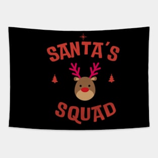 Santa's Squad Tapestry