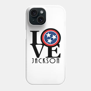 LOVE Jackson Tennessee Phone Case