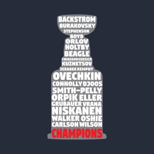 CAPS - Stanley Cup with Team T-Shirt