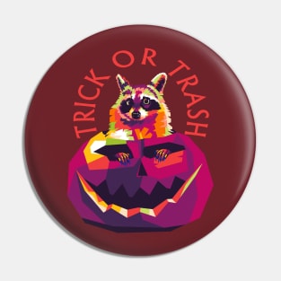 trick or trash Pin