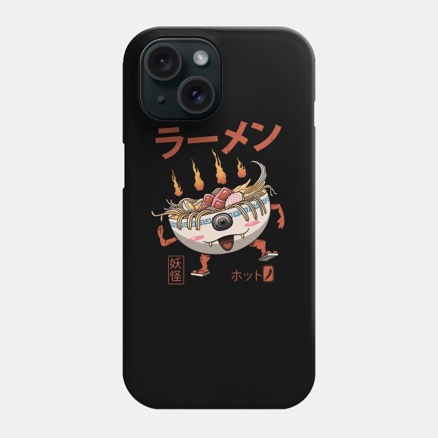 Yokai Ramen Phone Case by Vincent Trinidad Art