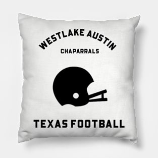 WESTLAKE AUSTIN HIGH SCHOOL FOOTBALL Pillow