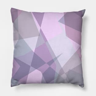 Pretty Pastel Geometric Art Pillow