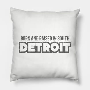 Detroit born and raised Pillow