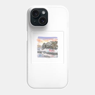 Portree on the Isle of Skye Art Phone Case