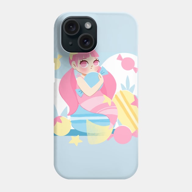 Candy Mermaid Phone Case by Lobomaravilha