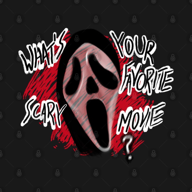 What’s your favorite scary movie? Scream Horror Movie by Jamie Collins