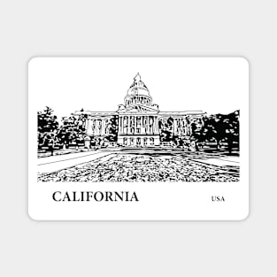 California State USA Magnet