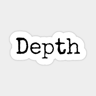 Depth - Motivational Word of the Year Magnet